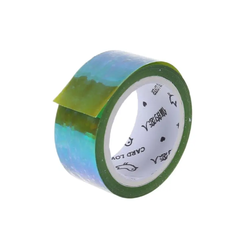 5m Rhythmic Gymnastics Decoration Holographic RG Prismatic Glitter Tape Hoops Stick