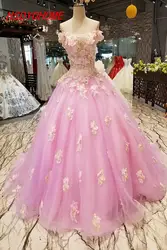 HSDYQHOME просто цветок вечерние платья Удивительные Выпускные платья без бретелек с аппликацией Vestidos Роскошные вечерние платье