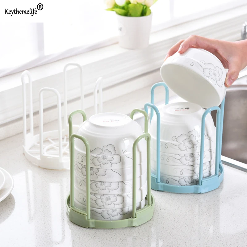 

Bowls Sink Drying Rack Drain Water Dish Rack Bowl Holder Kitchen Storage Rack Organizer