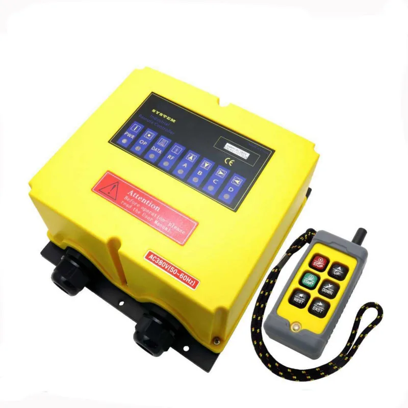 

F4HH Motor-driven Gourd Double Electric Machinery Directly Control Industry Wireless Remote Control Avoid Control Box