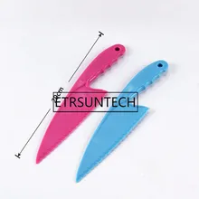 200 шт Кухня приспособления для готовки пищевой пластиковый нож для пиццы нож для теста нож для торта принадлежности для резания Для DIY Инструменты для выпечки