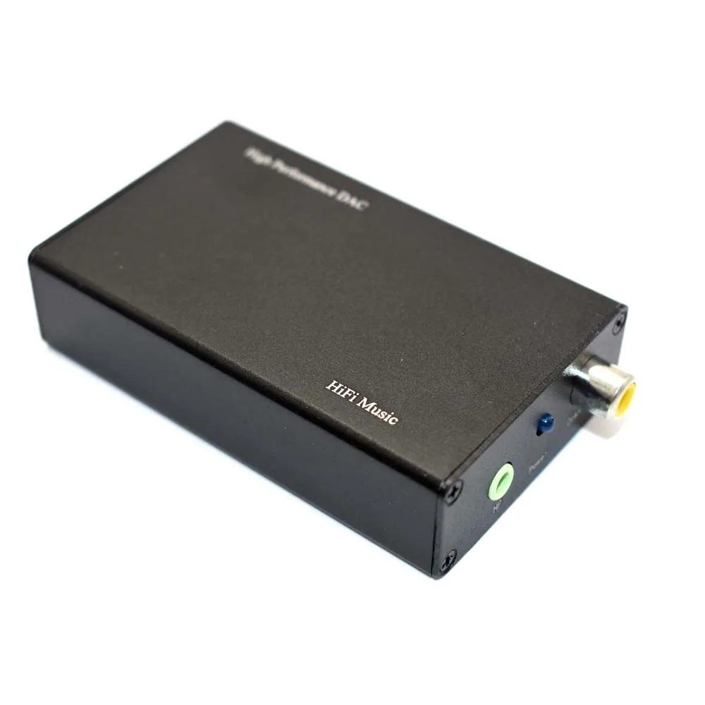 PCM2706 USB DAC декодер USB к коаксиальный волокна 3,5 мм наушников Выход Поддержка G7-007