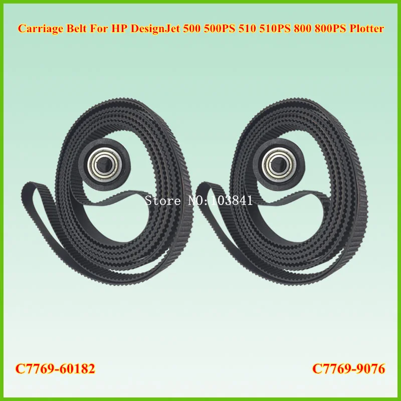 C7769 60182 ремень каретки с шкивом 24 'པ дюйма A1 для HP DesignJet 500 500PS 510 510PS 800 800PS Plus 4500 820