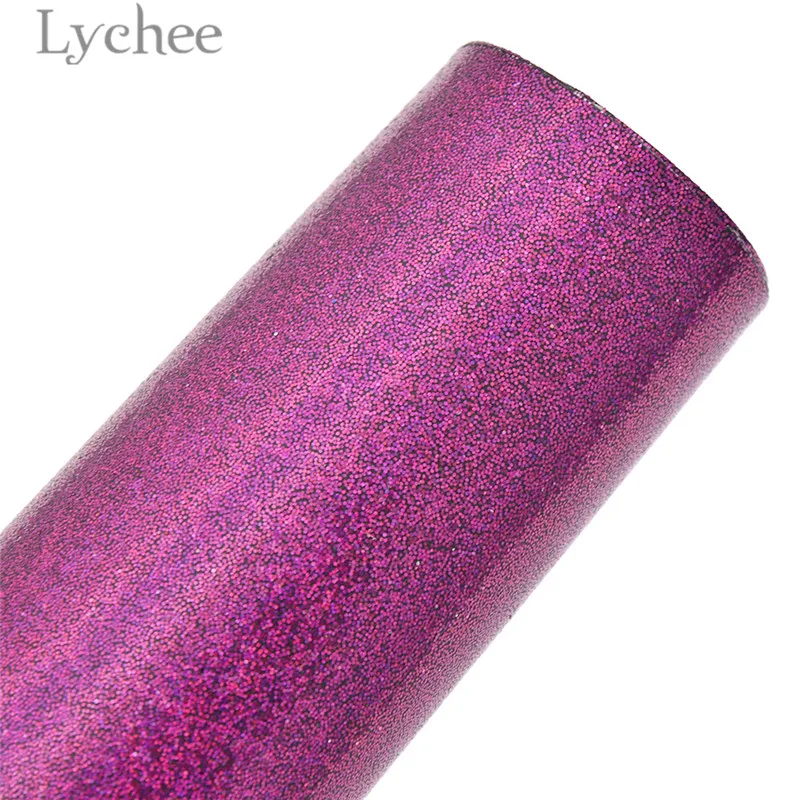 Lychee 29x21 см A4 Переливающаяся лакированная ткань из искусственной кожи высокого качества блестящая синтетическая кожа DIY материал для сумки одежды