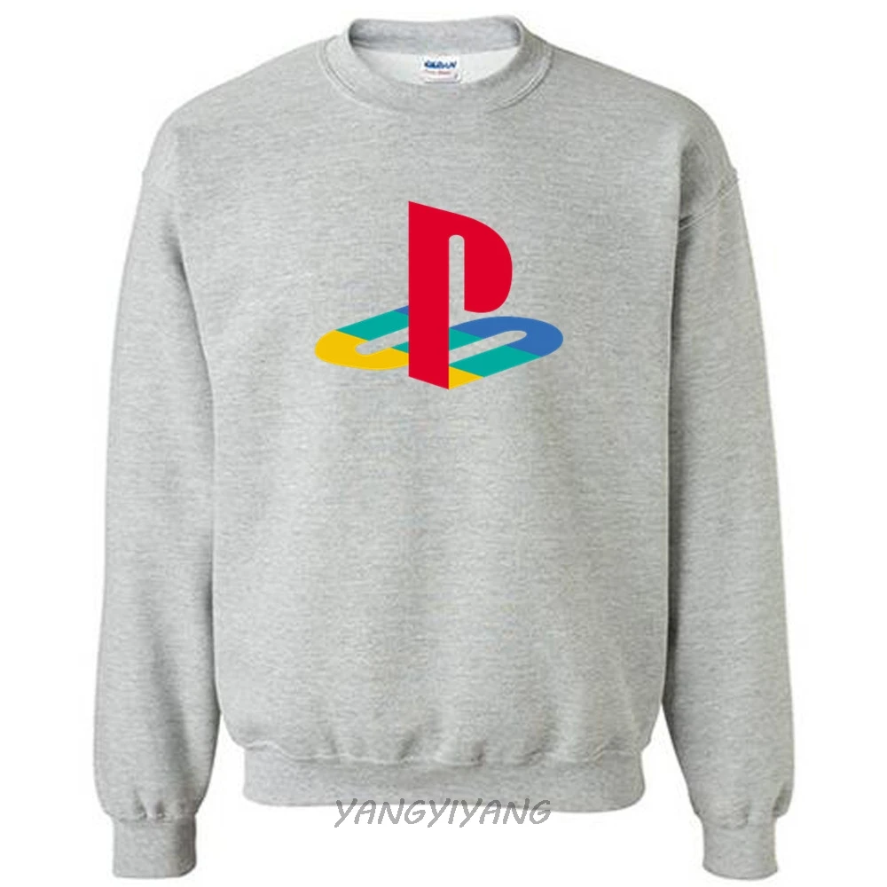 

men luxury brand sweatshirt Playstation Sony Playstation Logo Gamer Licensed hoodies fashion autumn clothes