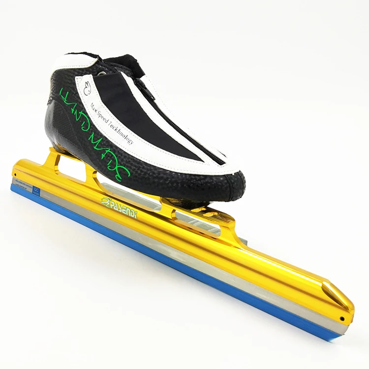 المهنية الشتاء ألياف الكربون سرعة التزلج حافل على الجليد 380 ملليمتر 410 ملليمتر 430 ملليمتر الجليد شفرات