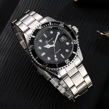 Relojes GONEWA, мужские Модные Военные часы из нержавеющей стали, спортивные кварцевые часы с датой, аналоговые наручные часы, роскошные деловые часы