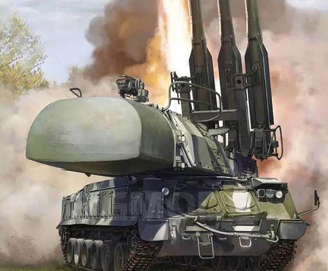 1/35 весы комплект с роботизированной системой ПВО KingTair militaryроссийский 9K37M1 Бук