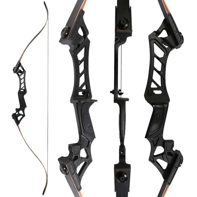 US $69.88 60inch 50lbs Recurve Hunting Shooting Archery Target Take Down With Exclusive Bowstr