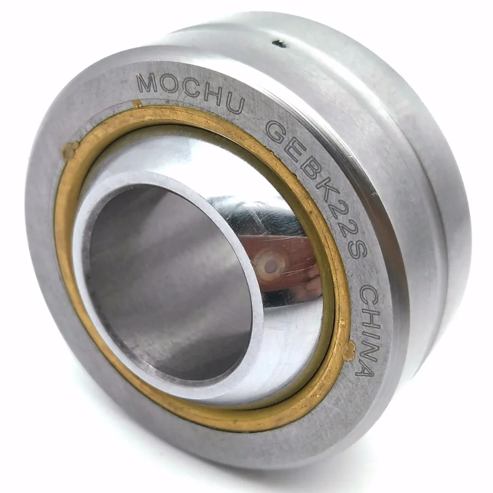 

1PIECE MOCHU GEBK22S 22X50X28X20 PB22 GEBK PB Radial Shaft Spherical Plain Bearings With Self-lubrication