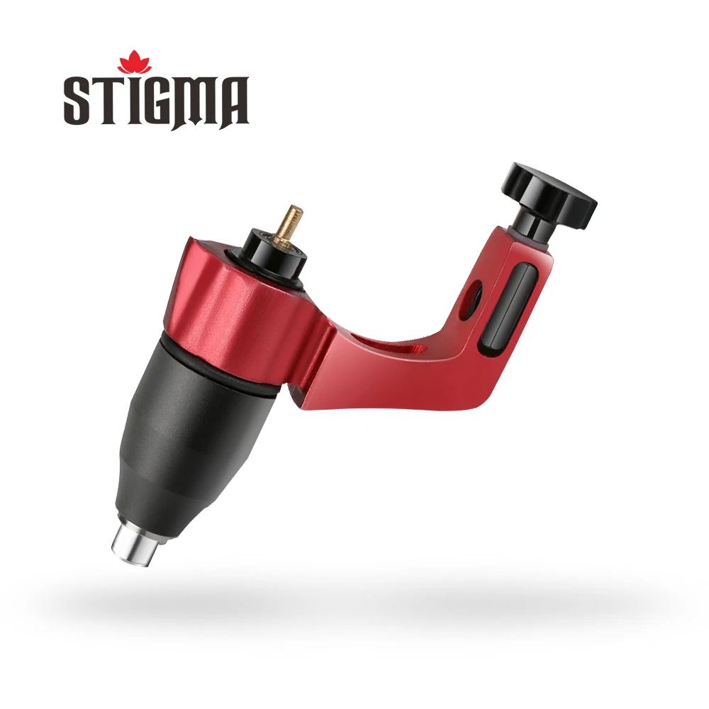 

Stigma Rotary Tattoo Machine High Quality Adjustable Stroke Direct Drive RCA Cord Professional Gun Black Color Tattoo M635
