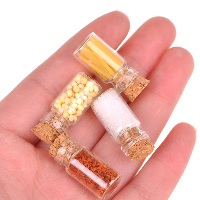 

1/12 DIY Accessories Scale Miniature Vintage Door Lock and Key/White Ladder/Honey Pot/Tableware/Perfume/Food Bottle/ Dollhouse