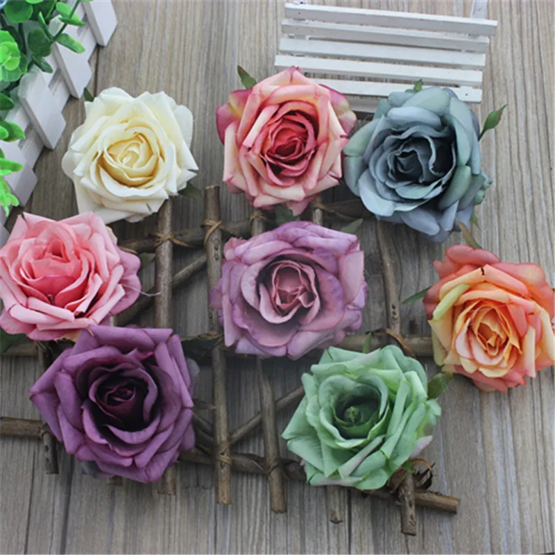 

2pcs free shipping European-style curly roses rose flowers Sen Department of hand-made decorative flower accessories