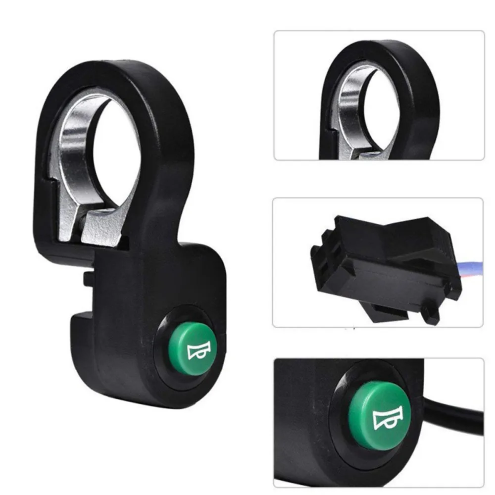 

Bicycle Bell E-bike Scooter Horn Switch On Off Button Wuxing Dk-02 E-bike Speaker Button for Electric Mountain Bike Scooter