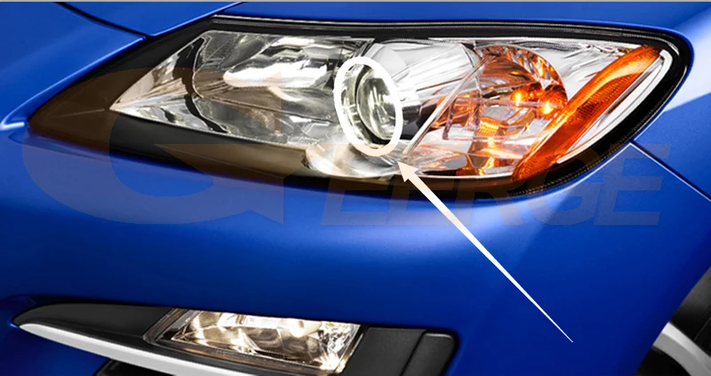  For Mazda RX-8 R3 2009 2010 2011 2012 RF Bluetooth Controller Multi-Color Ultra bright RGB LED Ange - 32763827059