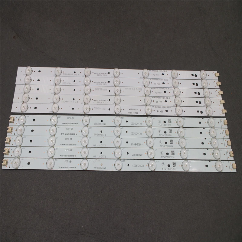 

1set=10PCS LED Backlight For TCL D50A710 L50F2850A RF-BS500E32-0701L RF-BS500E32-0701R-02 A0