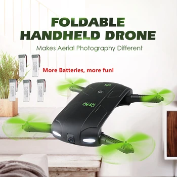 

DHD D5 Mini Drone with 480P Wifi Camera Foldable Quadrocopter with Camera RC Drones with Camera HD RC Helicopter VS E58 Dron