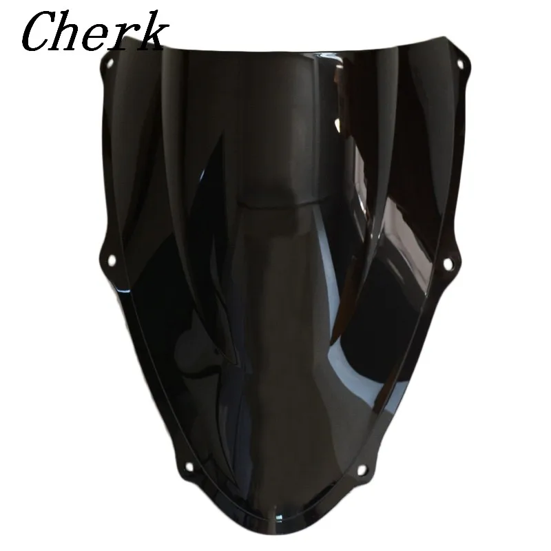 

Black Motorcycle ABS Windshield Fairing Windscreen Double Bubble Screen For 1998-2003 SUZUKI TL1000R TL 1000R TLR