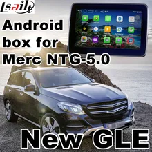 Android 6.0 GPS caixa de navegação para Mercedes benz W166 GLE NTG 5.0 interface de vídeo caixa de ligação espelho ML youtube waze quad core