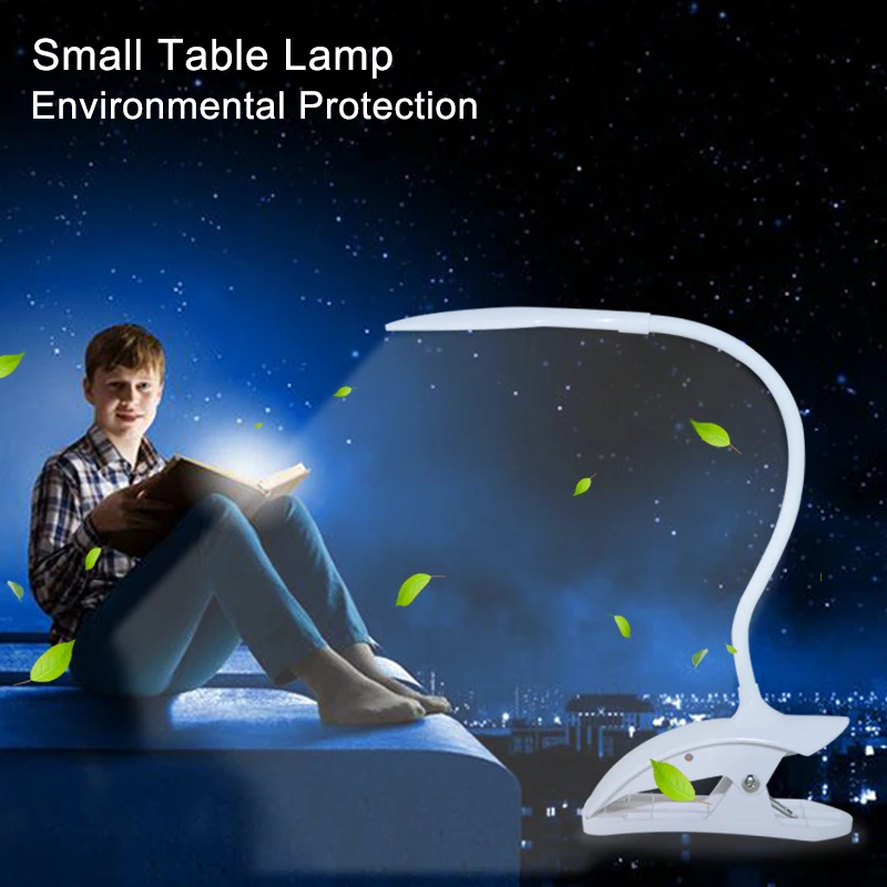 

USB LED Book Reading Lamp Flashlight by Power Bank Laptop for Reading Backlight for a Book Flexible LED Fixture at Home