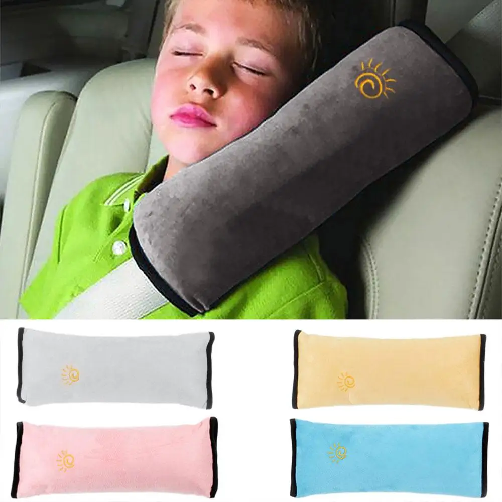 Baby Pillow Kid Car Pillows Auto Safety Seat Belt Shoulder Cushion Pad Harness Protection Support Pillow For Kids Toddler kids car safety seat belt pillow child carseat strap cushion pad protector baby soft headrest neck shoulder head support