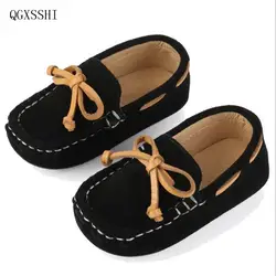 Qgxsshi детей Обувь для мальчиков Обувь для девочек Пояса из натуральной кожи повседневная обувь воздухопроницаемая комфортная обувь Тонкие