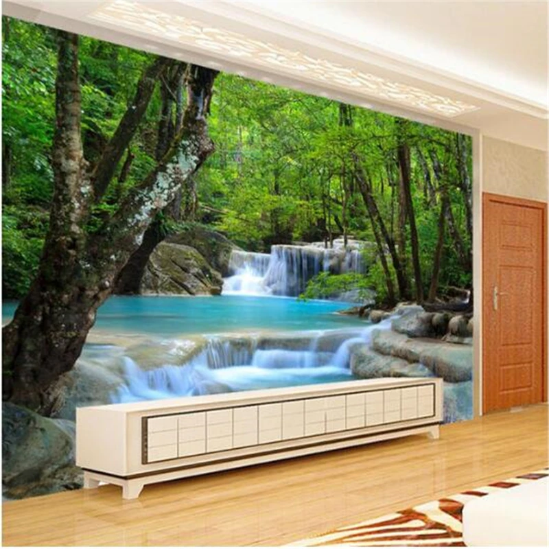3d обои фон для фотосъемки с лесными деревьями ручками Современные