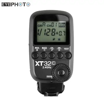 

Godox Wireless Power-Control Flash Trigger Transmitter Built-in 2.4G Wireless X System 1/8000s High-Speed Sync for Canon Cameras