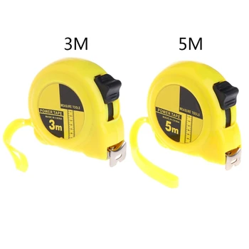 

3m 5m Retractable Stainless Steel Tape Measure Ruler Measuring Metric Tape Rule