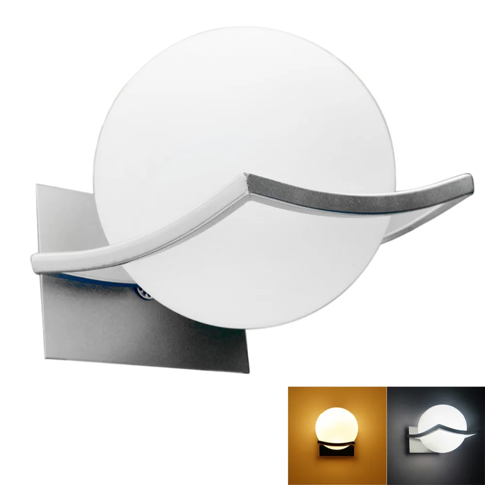 

New arrival unique and novelty led wall lamps glass ball wall lights for home E27 AC90V-260V free shipping