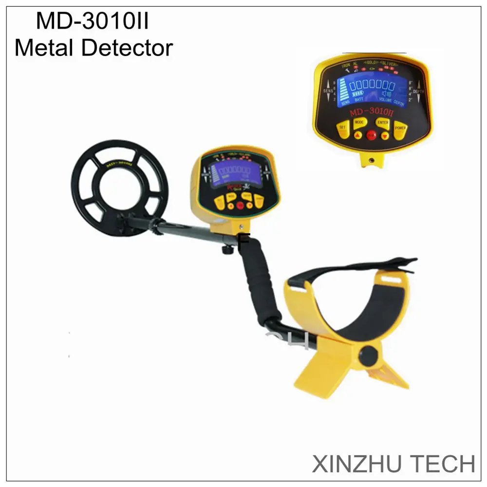 TIANXUN MD-3010II металлоискатель Подземный золотоискатель MD3010II Охотник за сокровищами большой ЖК-дисплей