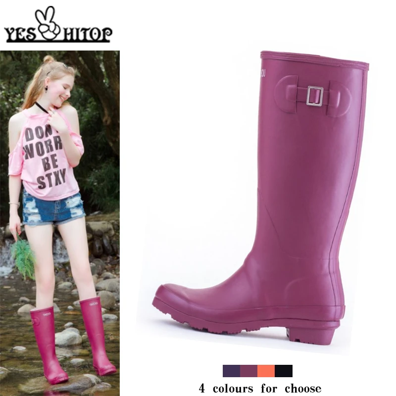 fashion rubber boots