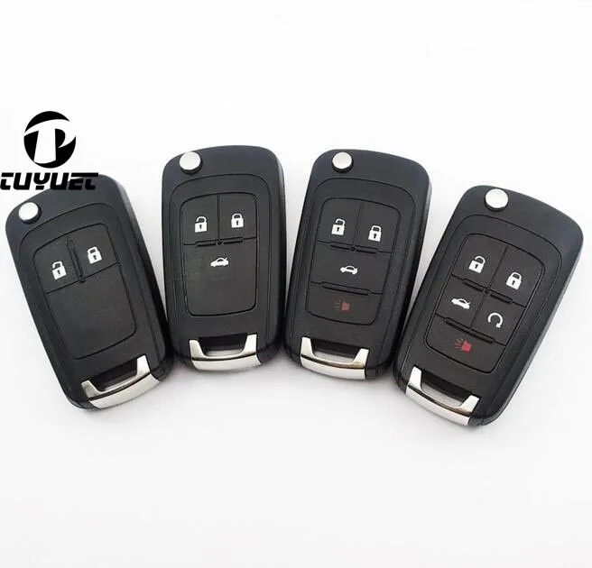 Складные фотообои 2 3 4 5 кнопок для Chevrolet Cruze Aveo откидная оболочка ключа