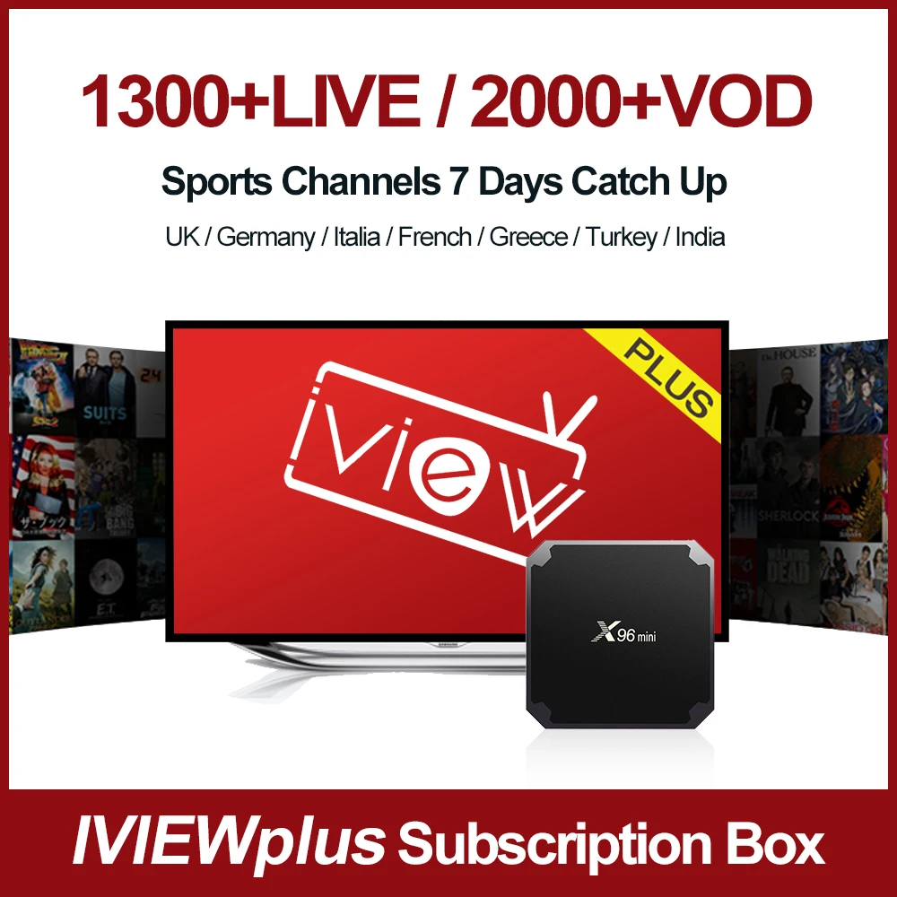

Apkintvbox Iview HD Plus IPTV Code Sports Channels 7 Days Catch UP Greece Arabic Germany UK Set up for Android TV Box Enigma2