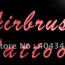 LK118-Аэрограф татуировки Дисплей светодиодный неоновый свет знак домашнего декора ремесла