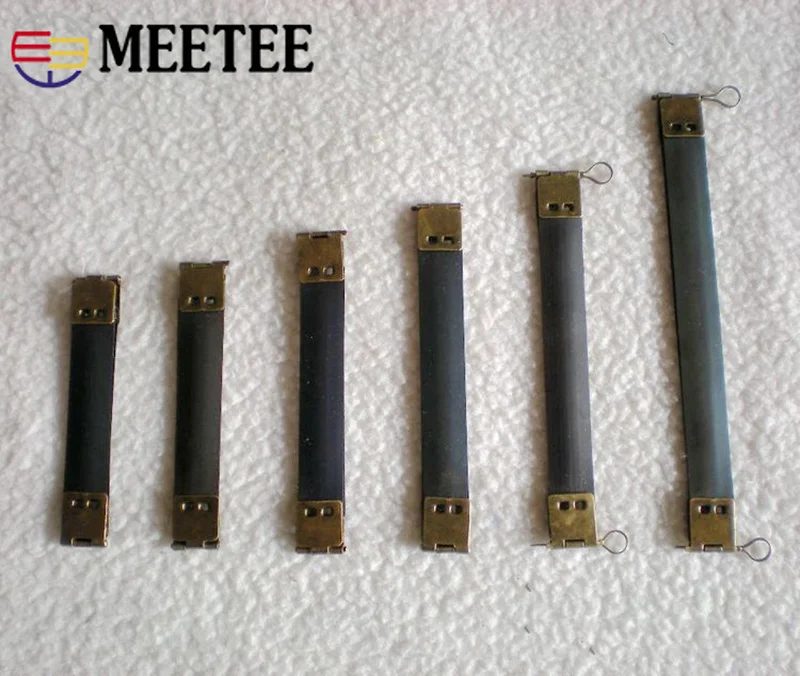 

Meetee 25pcs 8.5-15cm Metal Internal Frame Clasp Lock DIY Bag Clip Buckle Wallet Cloth Purse Handbag Handle Sewing Accessories