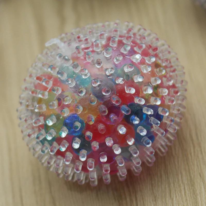 Atomic bead stress ball spiky message ball sensory gadget toy aut ~TTEUS 