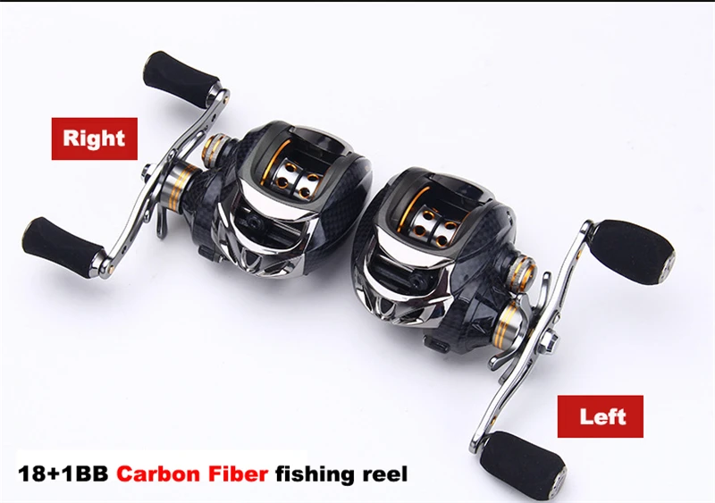 Vivid-worlD Taigek baitcasing Reel 19BB Рыболовная катушка 6,3: 1 высокоскоростная колесная Приманка в форме капли воды