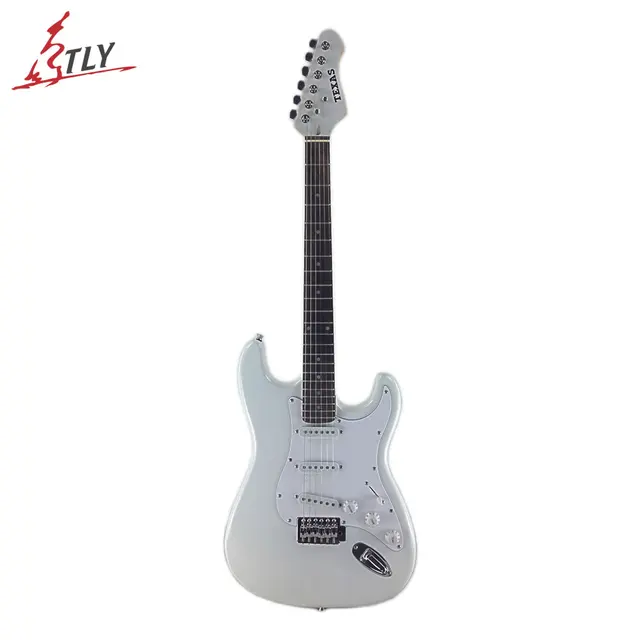 Cheap High Quality Custom Electric Guitar ST Ashtree Electric Guitar White Free Shipping