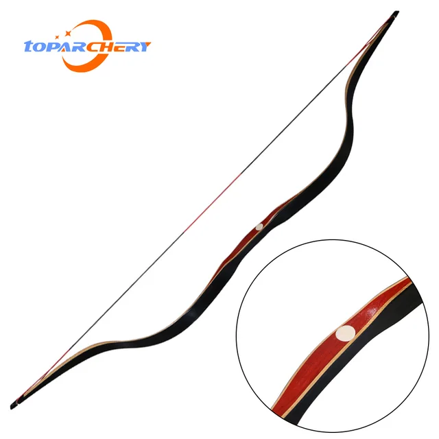  US $75.41 Traditional Handmade Longbow Hunting Recurve 50lbs Right Left Handed Mongolian Horsebow Lami