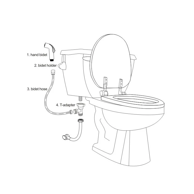 Аксессуары для ванной комнаты душевой переключатель клапан т-адаптер Разъем для туалетного бака угловой клапан 7/8 1/2 ABS Запчасти для туалета труба