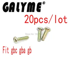 20 шт./лот Замена для gameboyadvance Цвет gameboygb классический комплект для ремонта Tri-wing Шурупы консоли винт Boy Advance карман