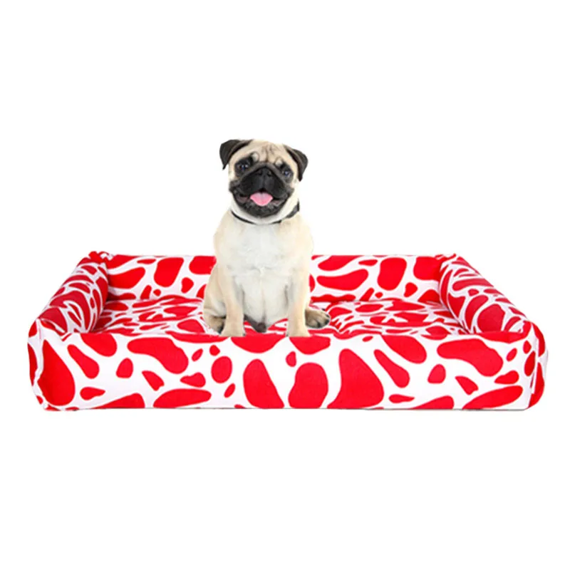 

Venxuis Summer Dog Bed Scratch and Bite Cooling Dog Mat Fashion Camouflage Pet Dog Sleeping Bed Sofa Waterproof Cat Mat Bed