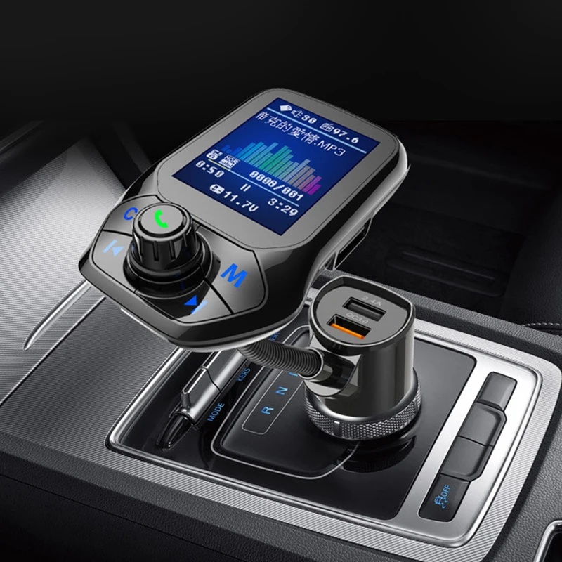 Автомобильные аксессуары Автомобильный MP3 плеер USB FM трансмиттер модулятор Bluetooth