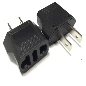 

100PCS BX-9121 Non-standard Two Flat American Conversion Plug