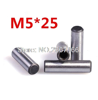 

10pcs M5*25 High Carbon Steel threaded cylindrical pin / dowel pins