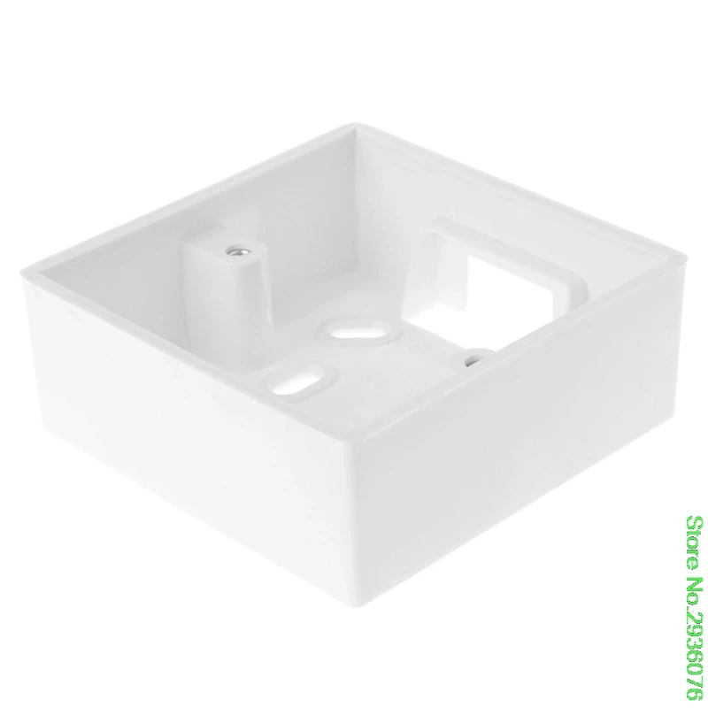 New Arrive 86*86mm Wall Mounted Junction Box for Thermostat Temperature Controller Box Case Support