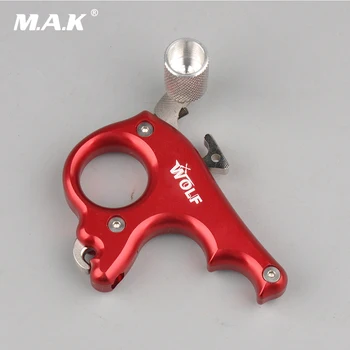 

3 Finger WOLF Grip Caliper Release Aid Stainless Steel Release for Compound Bow Hunting/Shooting Archery Free Shiping