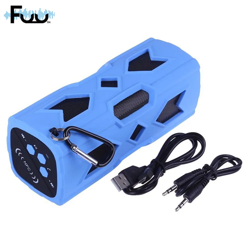 FUU Новый Прямоугольник Открытый водонепроницаемый Bluetooth динамик Мобильная