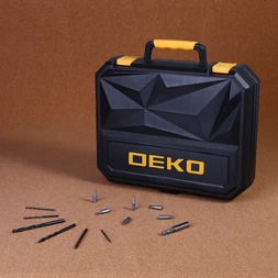 DEKO GCD18DU2 Электрическая отвертка аккумуляторная дрель Беспроводной Мощность Драйвер 18 вольт постоянного тока литий-ионный Батарея 1/2-дюймов 2-Скорость